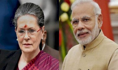 sonia gandhi narendra modi