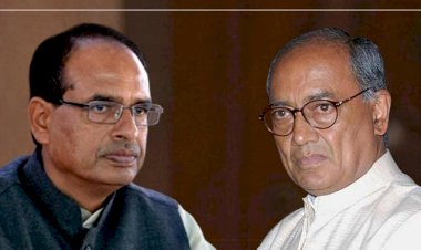 shivraj singh chouhan and digvijay singh