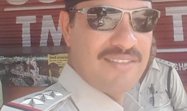 पीपीई किट में साथी टीआई को अंतिम विदाई पीपीई किट में साथी टीआई को अंतिम विदाई
