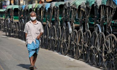 Police barricade during lock down (Photo: PTI) 
