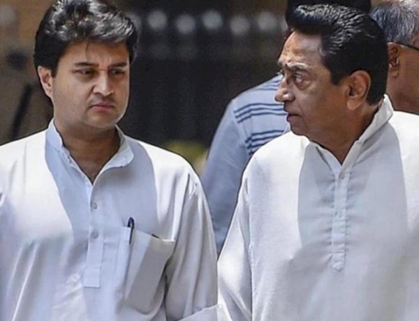 MP CM Kamal Nath jyotiraditya scindia MP CM Kamal Nath jyotiraditya scindia