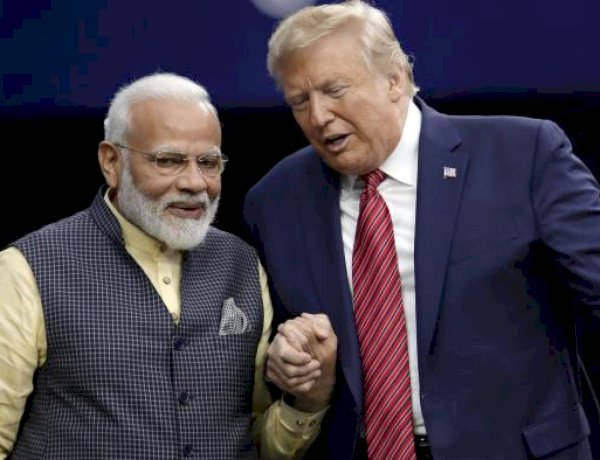 pm modi and american president trump 