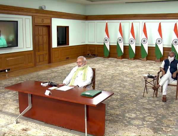PM Narendra Modi in VC